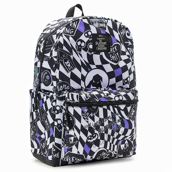 Disney The Nightmare Before Christmas 17" Large Laptop Backpack Bookbag NWT - Picture 3 of 4